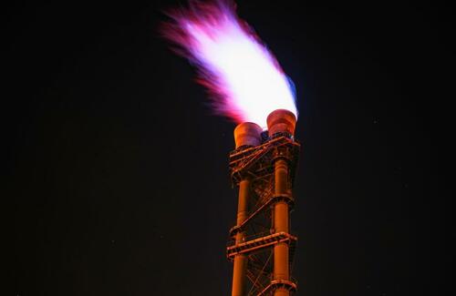 Natural gas flaring
