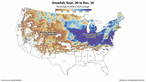 Where Did Global Warming Go? US East Sees Snowiest Start In Nearly Two Decades thumbnail
