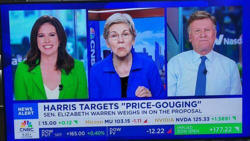 ​”A Flawed Idea”: CNBC’s Joe Kernen Destroys Elizabeth Warren On Live TV Over Price-Gouging Policy – Tyler Durden