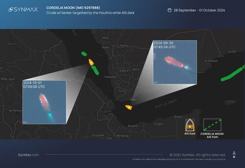 ​World On Fire: Houthi Rebels Targeted Two Ships In Red Sea While Iran Launched Missiles At Israel – Tyler Durden