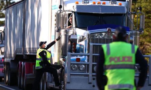 australia trucker strike