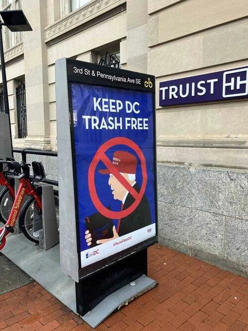 DC Scrambles To Remove ‘City Ads’ Calling Trump Supporters ‘Trash’ – Tyler Durden