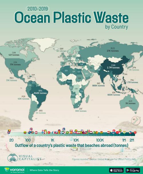 Where The World's Ocean Plastic Waste Comes From thumbnail