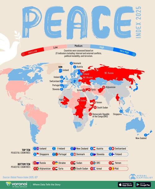 Iceland Is The World’s Most Peaceful Country Iceland Is The World’s Most Peaceful Country