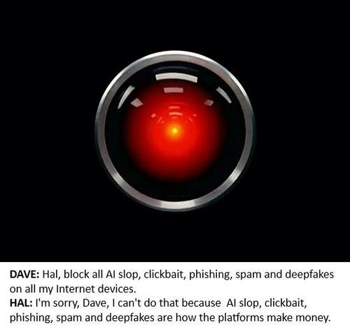 Boiled Frogs: AI Slop, Phishing, Deep-Fakes, & Spam, Spam, Spam