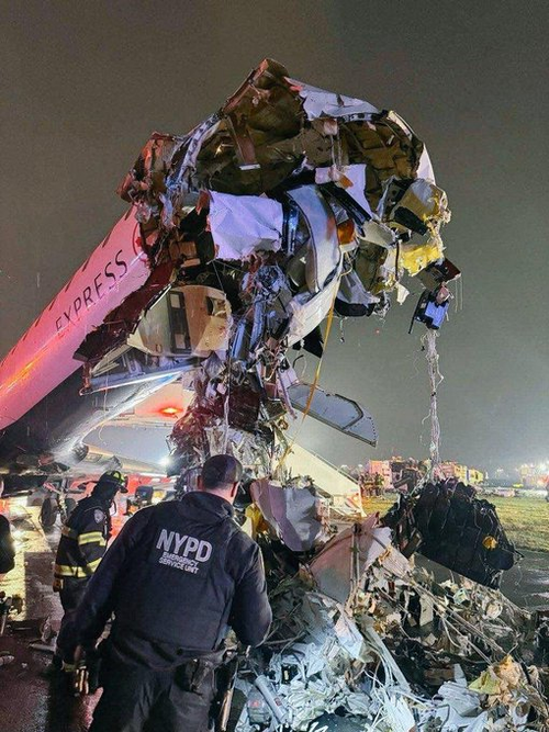 Passenger Jet Collides With Vehicle At NYC's LaGuardia, Killing Pilot And Co-Pilot