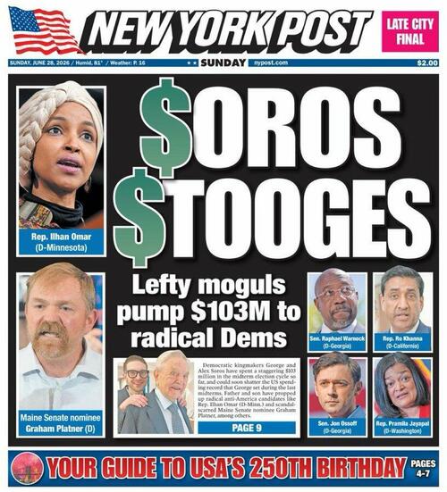 "Wants To Be More Political Than His Daddy": Alex Soros Plows $103 Million Into Unhinged Democrats Ahead Of Midterms