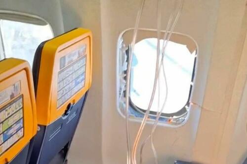 Ryanair Passenger Partially Sucked Out Of Plane After Window Shatters
