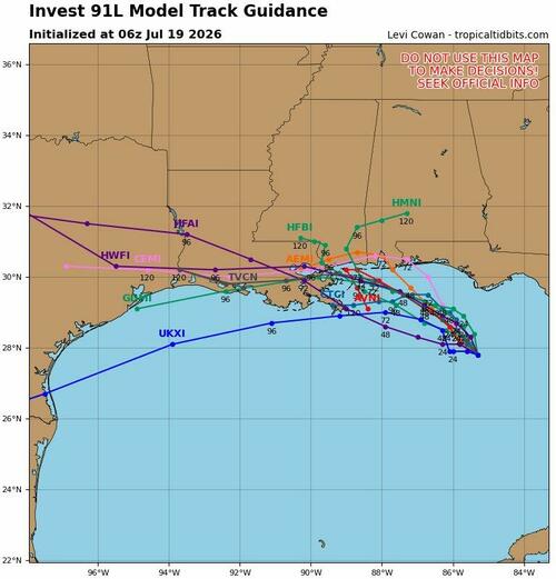 Tropical Threat Emerges In Gulf Of America With US Refineries In Potential Crosshairs