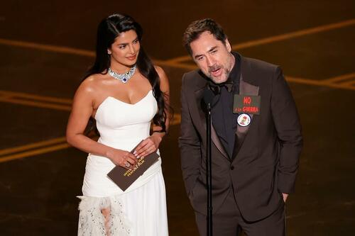 Woke Celebrities Applaud Themselves At Oscars As Hollywood Burns