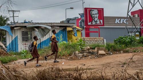 African Stampede For Kentucky Fried Chicken Causes Pandemonium