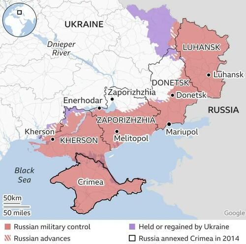 Ukraine War Map