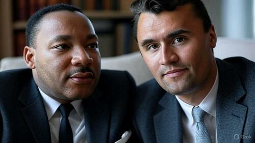 Martin Luther King, Jr. and Charlie Kirk