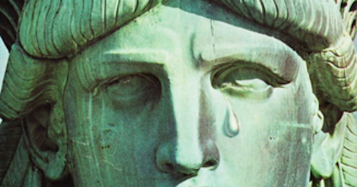 How To Buffer The Fallout From America’s Third World Death Spiral Mourning-the-Election-Crying-Statue-of-Liberty