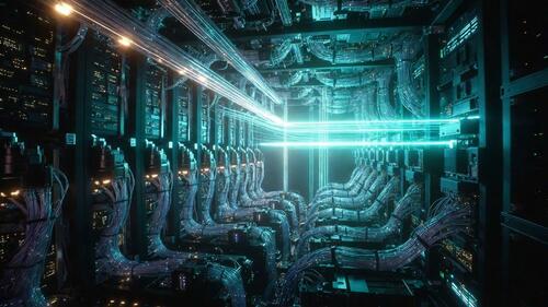Image depicting optical networking. 