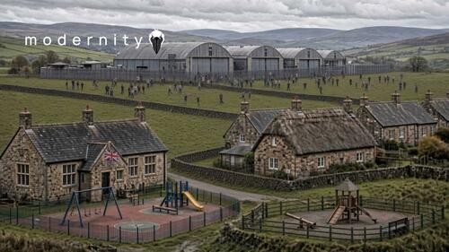 English Villages In Fear Over 1,200 Male Migrants Moved Next To Schools