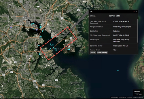 Port of Baltimore Paralyzed After Container Ship Strike Collapses Bridge