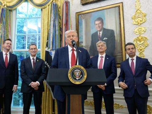 Trump Admin Pushing For More AI, Energy, & Pharma Corporate Deals Ahead of Midterms