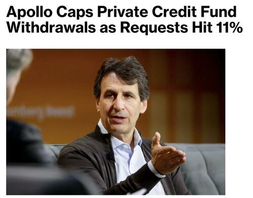 Trapped: The Private Credit Exit Door Has Been Locked And Sealed Shut