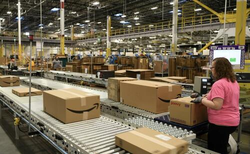 Amazon's New Warehouses May Process Packages 2.5 Times Faster With Far Fewer Workers