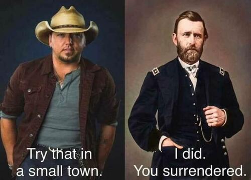 Jason Aldean and General William T. Sherman