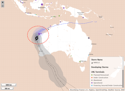 First Qatar Supply Shock, Now Cyclone Chaos Slams Major Australian LNG Plants