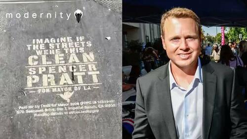 Spencer Pratt Literally Uses LA Shithole Filth As Campaign Ad