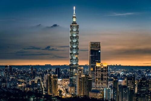 Taiwan's tallest skyscraper, Taipei 101 (Li Angxuan/Pexels).