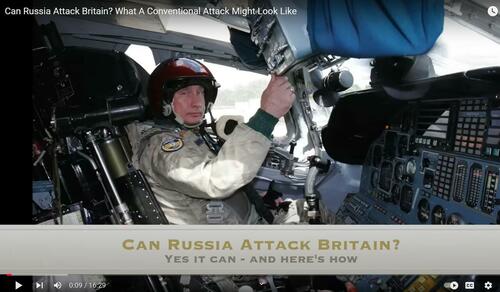 Russian President Putin in a Helicopter. 