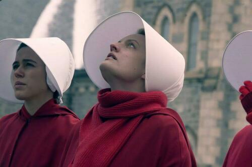 An image from The Handmaid's tale.