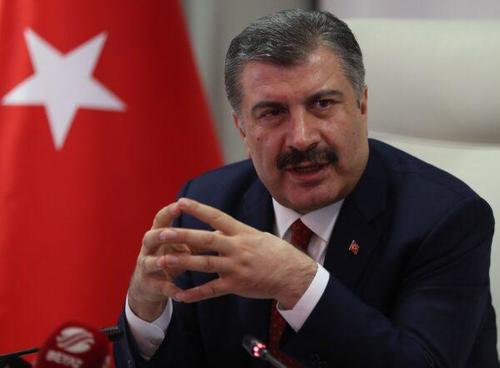 Turkish Health Minister Fahrettin Koca