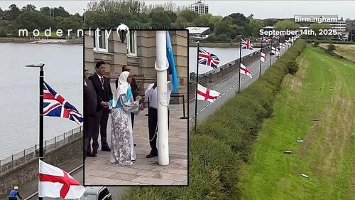 Fly British Flags In UK And Face Jail... But Pakistan And Palestine Flags Get A Pass