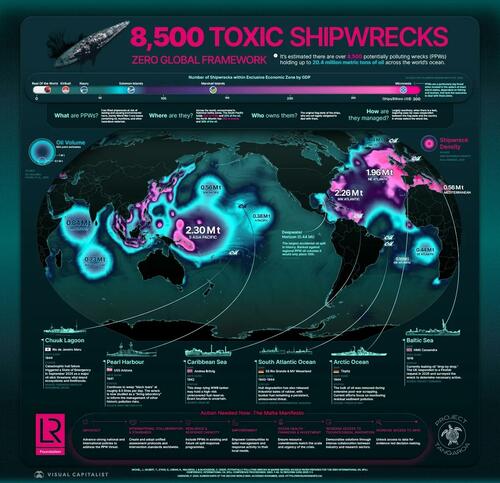 There Are Over 8,500 Toxic Shipwrecks Across The Globe