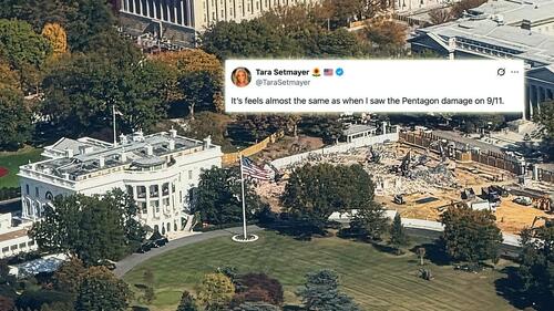 Leftist Commentator Compares Trump White House Renovation To 9/11 Attacks Leftist Commentator Compares Trump White House Renovation To 9/11 Attacks