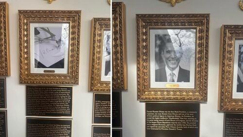 Watch: Presidential ‘Wall Of Fame’ Gets A Savage Upgrade… Watch: Presidential ‘Wall Of Fame’ Gets A Savage Upgrade…