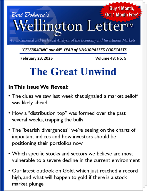 Wellington Letter cover - Feb 23, 2025