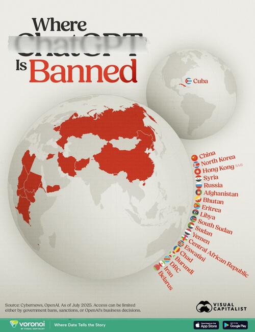 Here's Where ChatGPT Is Currently Banned thumbnail