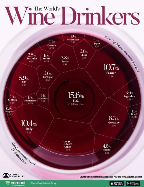 Which Countries Drink The Most Wine?