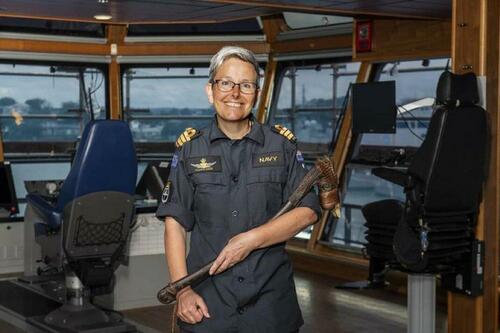 Captain Yvonne Smith, of the New Zealand Navy