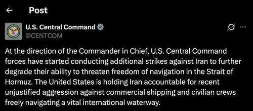 Explosions Rock Southern Iran As Trump's Threatened Strike Wave Begins