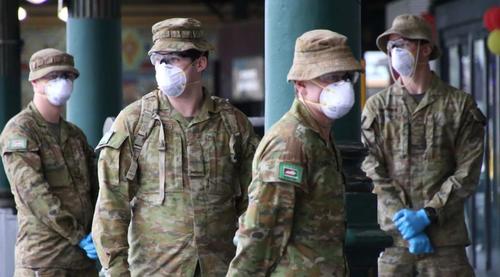 Zur Durchsetzung der Abriegelung setzt Sydney nun das Militär ein Zur Durchsetzung der Abriegelung setzt Sydney nun das Militär ein