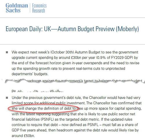 UK To Change Definition Of Debt So It Can Add $90 Billion More