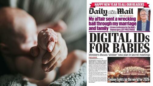UK Goes Full Cradle-To-Grave With 'Sinister' Plan For Newborn Baby Digital IDs