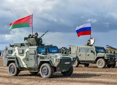 Russia-Belarus Kick Off War Games Near Polish Border As NATO Tensions Soar