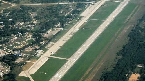 Large Russian Plane Destroyed At Belarus Airstrip, Say Opposition Saboteurs