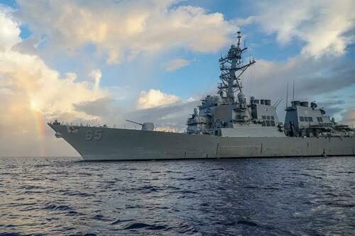 US Navy Destroyer Suffered 4-Day Power Outage In Sweltering South China Sea