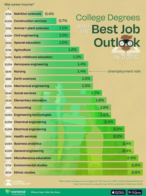 These Are The Best College Degrees For Finding A Job In The US These Are The Best College Degrees For Finding A Job In The US