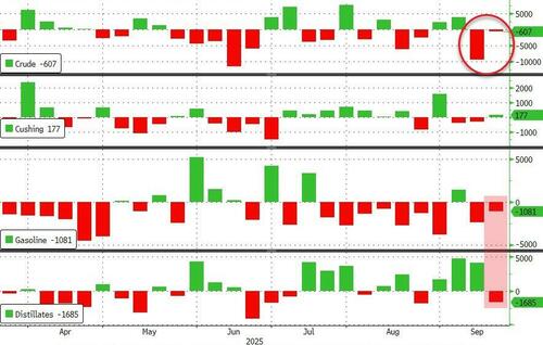 WTI Holds Gains Despite ‘Small’ Draw; US Crude Production Nears Record High