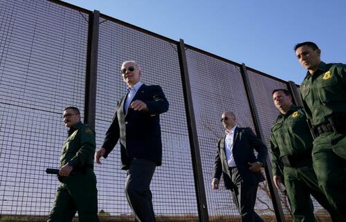 Biden Finally Visits Border, Fails To Meet With Single Migrant