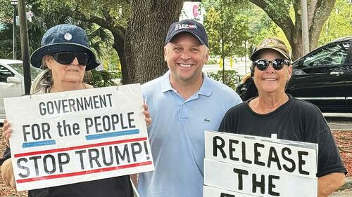 ‘Handfuls’ Of Boomers Show Up To “Rage Against The Regime” Protests